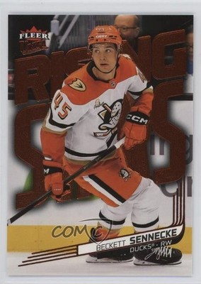 2025-26 Fleer Ultra Rising Stars Titan Achievement 27/75 Beckett Sennecke 1p6w