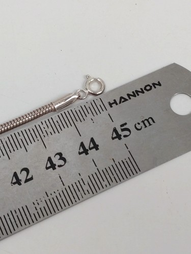 Vintage Sterling Silber 925 Hamsa Hand Anhänger mit floraler Gravur + Kette - Bild 7 von 12