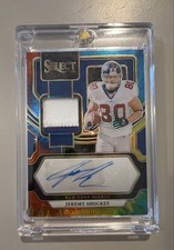 2023 Panini Select - Signature Memorabilia Jeremy Shockey #SM-JS Tie-Dye...