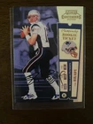Playoff 2000 Contenders Tom Brady Auto #144 Championship Ticket /100 Patriots