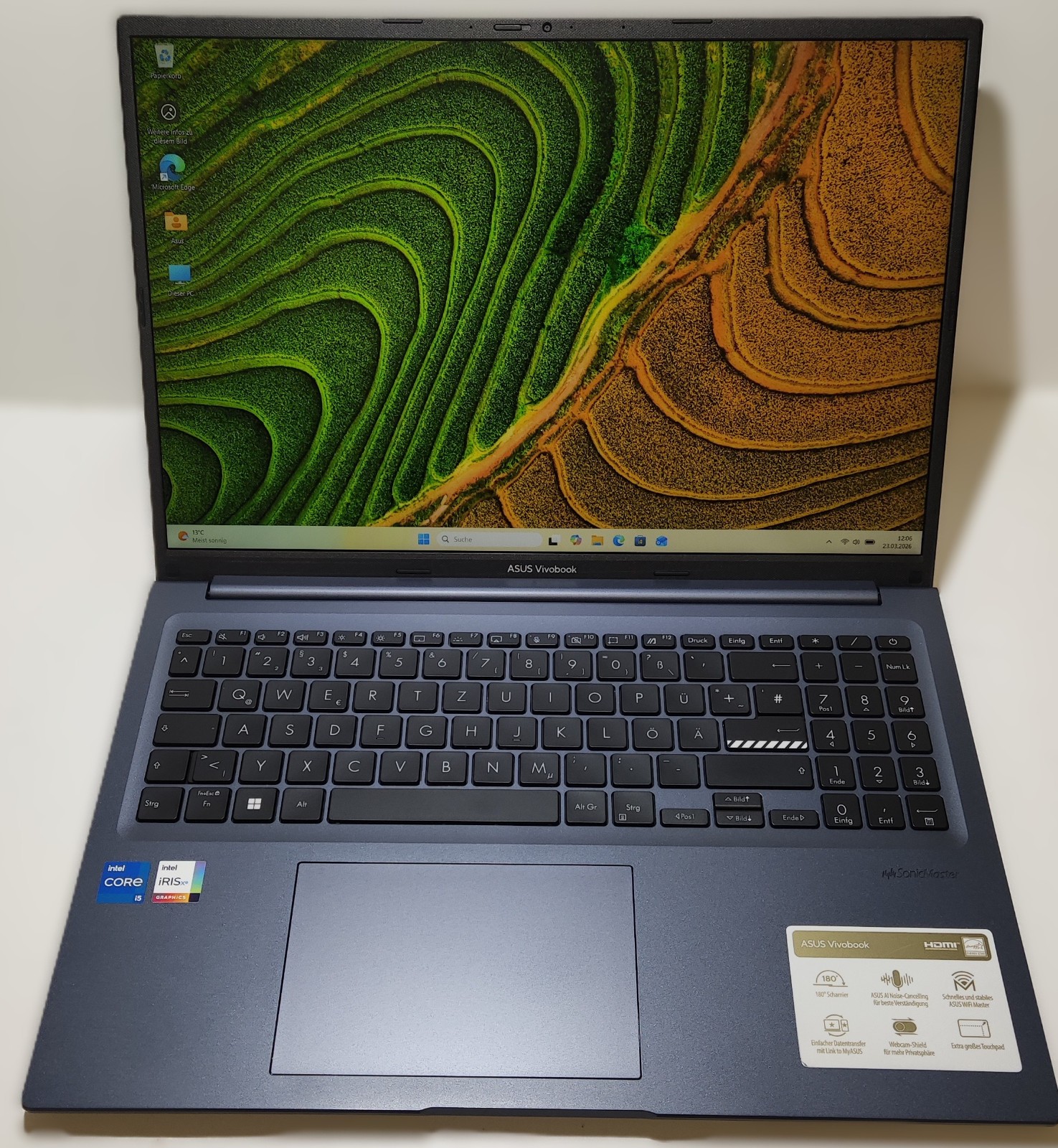 Asus VivoBook 16 Intel Core i5 12500H 16GB RAM 512 GB SSD 16" FHD Display Win 11