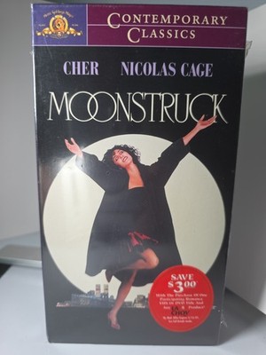 MOONSTRUCK (1987 MGM Film 1997 VHS) Cher - Won 3 Academy Awards New Sealed VTG 