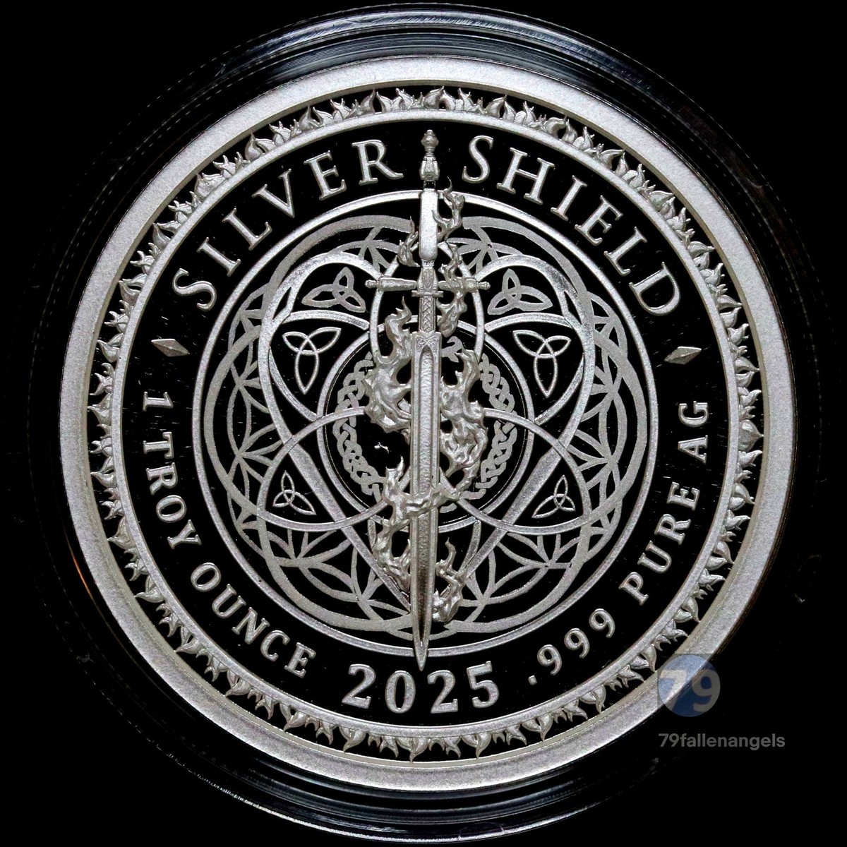 2025 Phoenix Silver Shield MiniMintage 1 oz Proof-Like Round .999