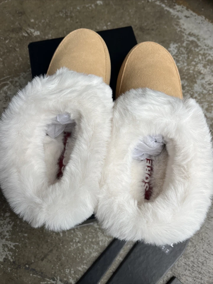 Zapatilla Sorel Go Coffee Run para mujer talla 8 Tawny Buff gamuza natural imitación piel Foto 3 de 4