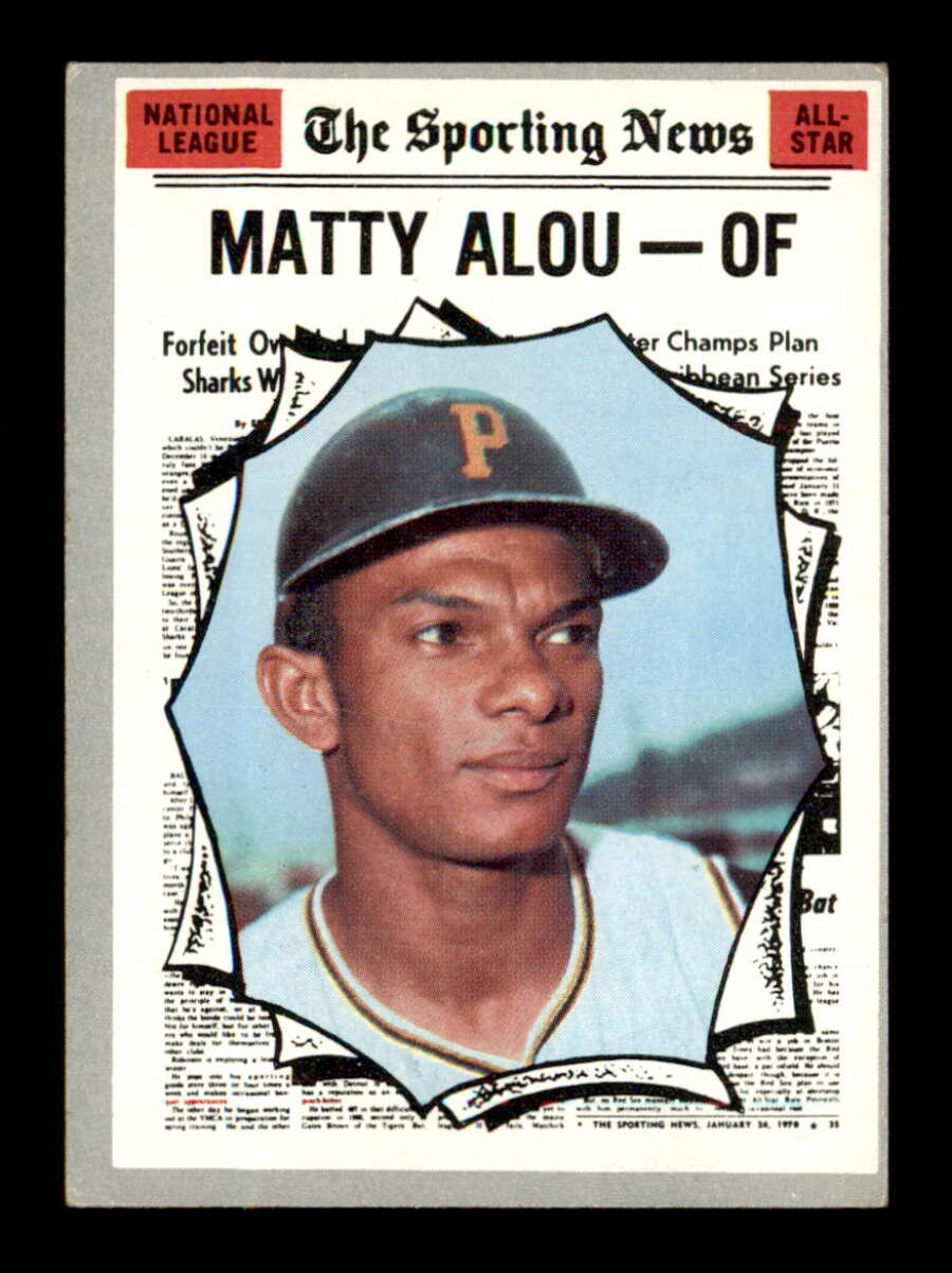 1970 Topps #460 Matty Alou AS VG/VGEX X3765652