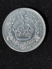 RARE 1929 GEORGE V WREATH CROWN BRITISH SILVER COIN ONLY 4994 STRUCK IN CAPSULE