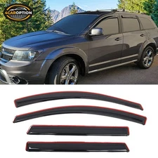 In-Channel Window Visor Fits 09-20 Dodge Journey Rain Guard Shade