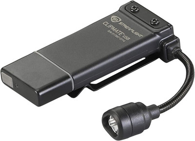 61125 Clipmate 70-Lumen 500-Candela Rechargeable Hands-Free Clip-On Light with W
