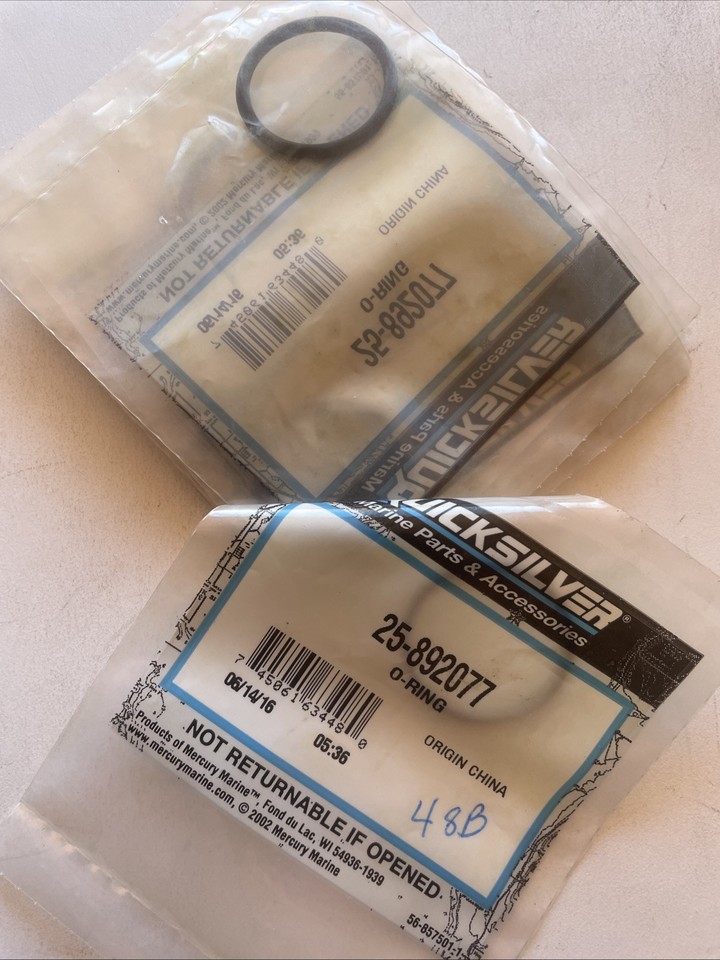 Genuine Mercury Quicksilver 25-892077 O-Ring OEM (R1319,48B) | eBay