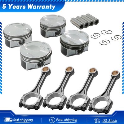 G4FJ Engine Pistons & Rings SET & Con Rod Set Fit For 2011-2019 Hyundai Kia 1.6T