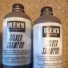 Image of Bleach London Silver Shampoo 250ml (2x250ml Or 1x 500ml) Free P&P