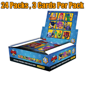 Sobre De Cartas Brawl Stars Panini – Blister Con 3 Sobres De 8 Cartas (24 Cartas), Incluye 60 Cartas Especiales