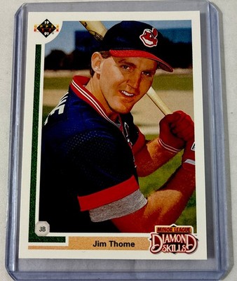 1991 Upper Deck Final Edition - Jim Thome #17F (RC) NM-MT