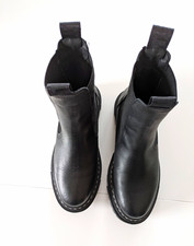 Tamaris Damen Chelsea Stiefeletten Leder Schw...
