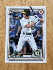Tyler Soderstrom 2020 Bowman Draft 1st Rookie RC #BD-119 -Athletics