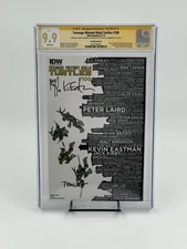 TEENAGE MUTANT NINJA TURTLES 100 SKYLINE CNP CGC SS 9.9 Signed Eastman Waltz