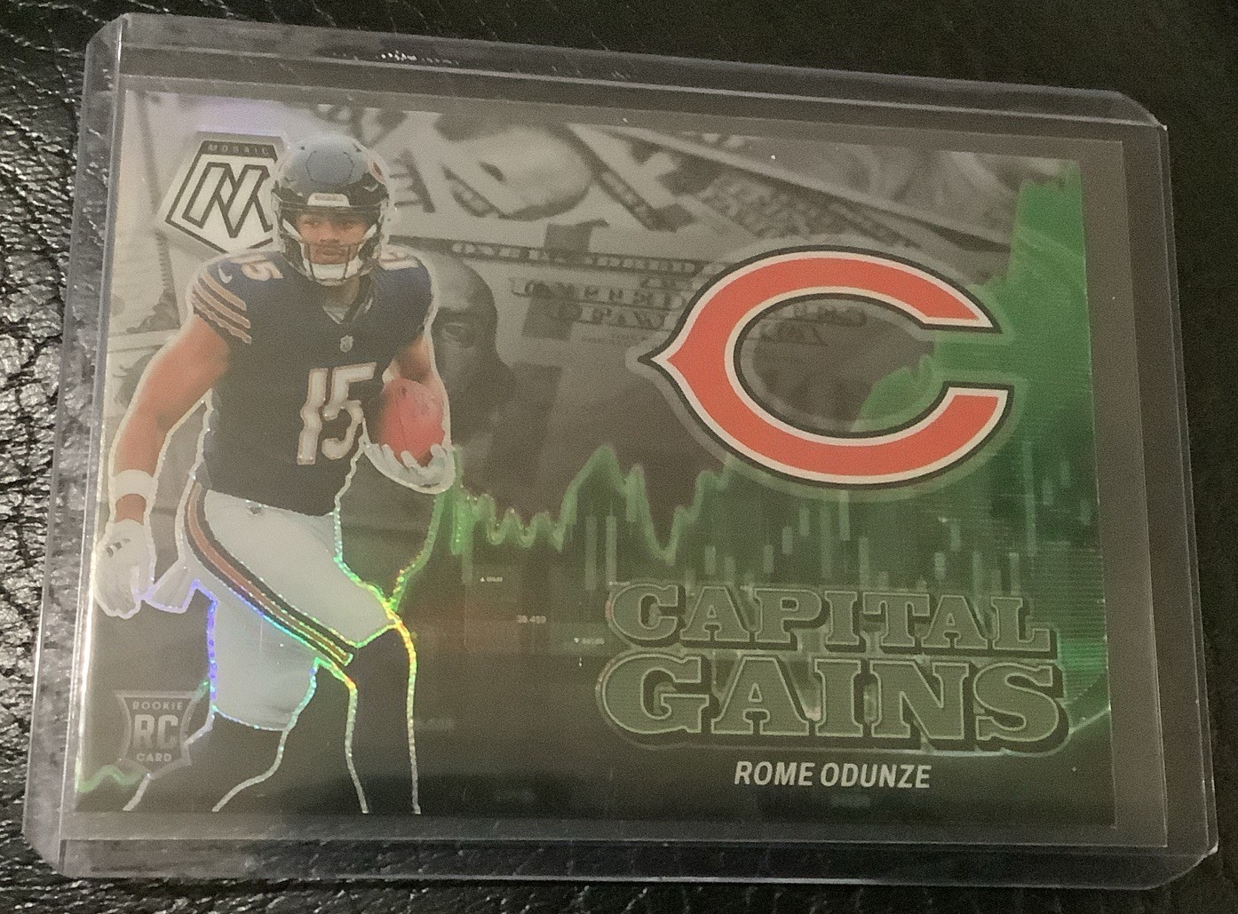 ROME ODUNZE 2024 MOSAIC CAPITAL GAINS ROOKIE SILVER PRIZM RC 🍀