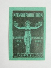 Vignette Exposition de la Photographie 1908 Budapest Hongrie