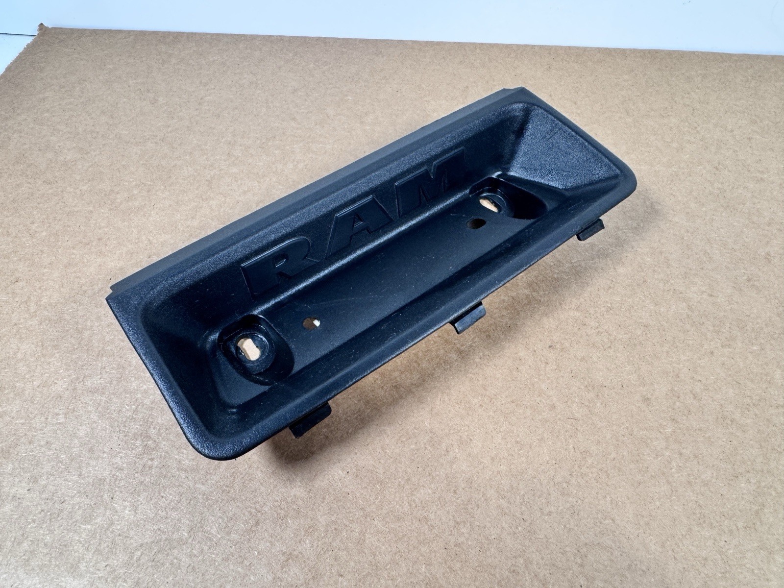 13-18 Dodge Ram - Dash Trim Cover Tray Center Upper Radio Bezel Black OEM