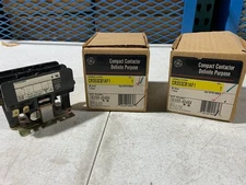 ONE (1) GE CR353CB1AF1 Compact Contactor Definite Purpose 25A 1 Pole NOS