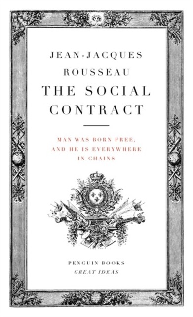 The Social Contract by Jean-Jacques Rousseau (Paperback Book)