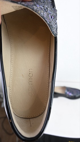 Gorman "Disco loafers" in Black/glitter size EU37/US6 - Picture 10 of 14