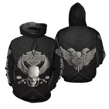 Personalized Harley Racing Davidson 3D Hoodie , Unisex Adults S-5XL