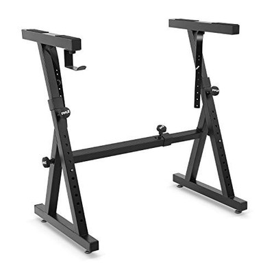 Pyle PKST38.5 Heavy Duty Folding Keyboard Stand - Sturdy Reinforced Z Design
