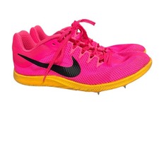NIKE Zoom Rival Distance Pink Track Spikes Men's Size 9 DC8725-600 with spikes