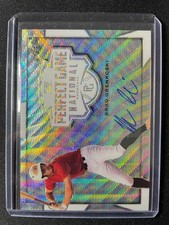 2019 Leaf Perfect Game Brad Grenkoski Silver Metal Wave Autograph #3/12!!!