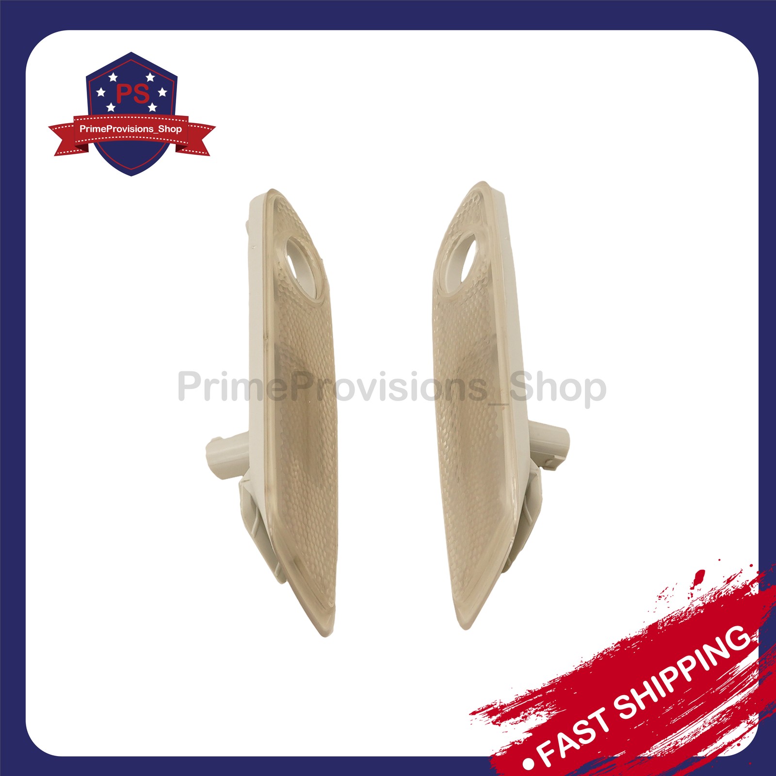 NEW Pair Front Fender Side Marker Lights For 10-19 Rolls-Royce Ghost Wraith Dawn