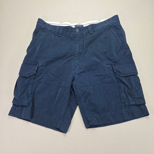 Polo Ralph Lauren Cargo Shorts Classic Chino Casual Blue Men's Size 38