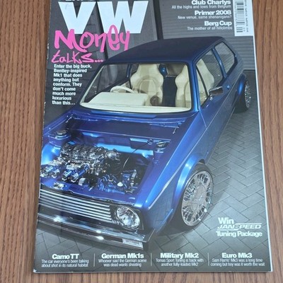 Performance VW Magazine Money Talks Volkswagen Car SEP 2008 Issue