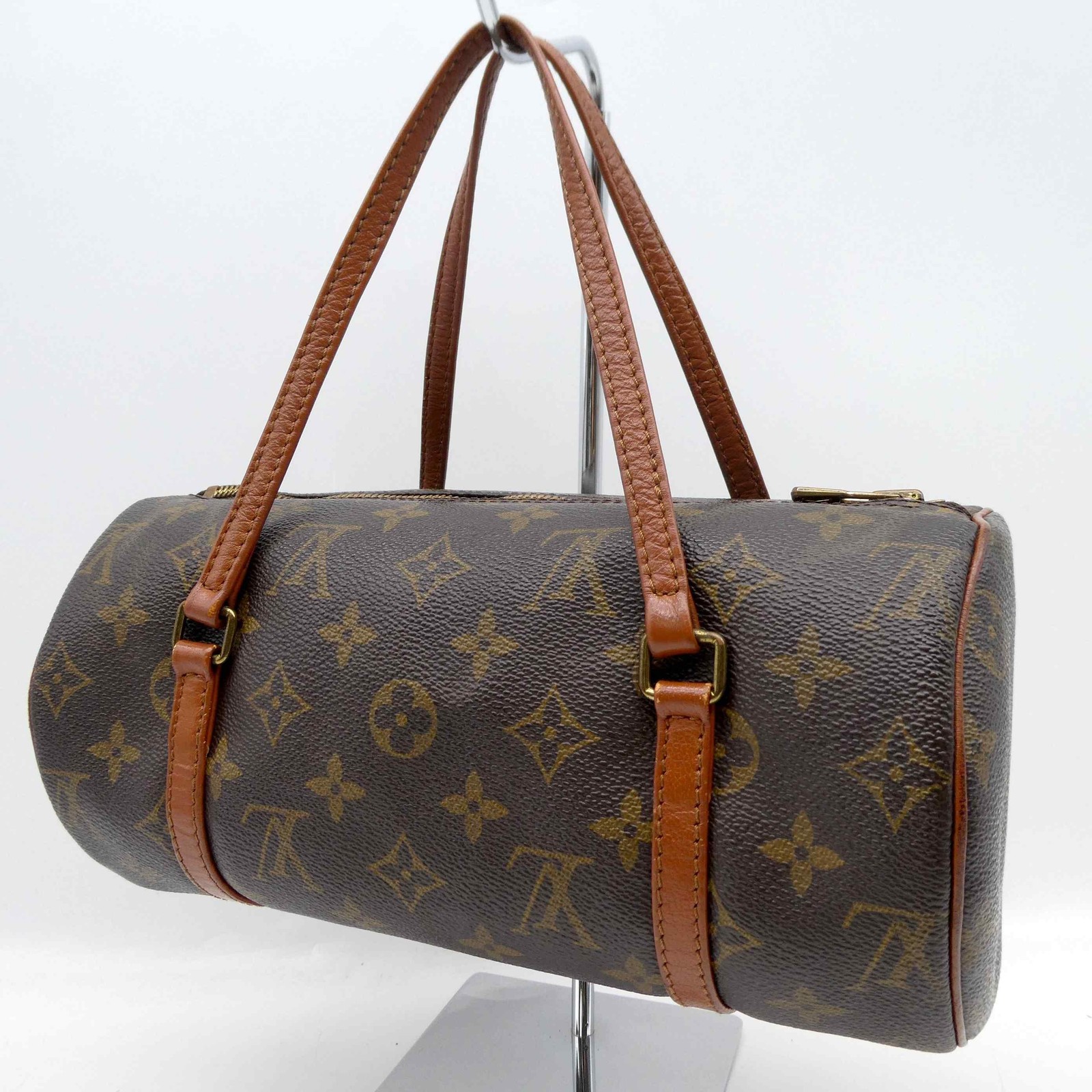LOUIS VUITTON Papillon 30 M51385 Monogram 2Way Shoulder Hand Bag PVC 751
