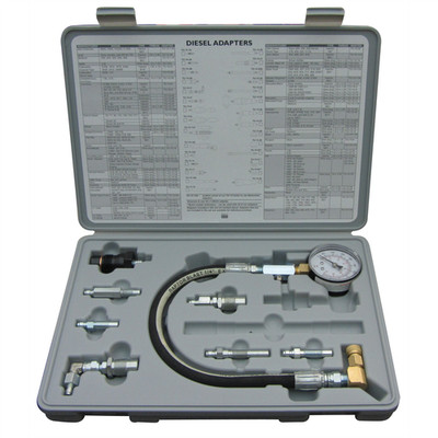 Lang Tools TU-15-51 Diesel Compression Test Set 0-1000 PSI Dual Scale