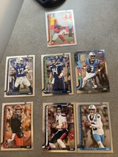 topps chrome football 2025 - PICK YOUR QB mahomes darnold jones burrow williams