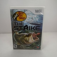 Bass Pro Shops The Strike (Nintendo Wii, 2009) Complete W/ Manual