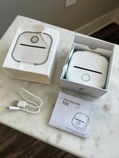 Print Pods Mini Thermal Printer - Sticker Printer T02 Open box w/ 1 Label roll