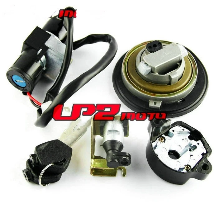 Ignition Switch Gas Cap Seat Lock Key Set for Honda CBR150R 14-16 CBR125R 11-18 Foto 3 de 4