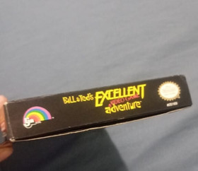 Nintendo Nes Bill & Ted's Excellent Video Game Adventure 1991  Keanu Reeves