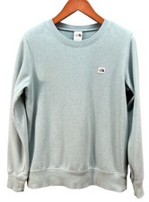 The North Face Heritage Patch Sweatshirt Womens Medium Green Crewneck Pullover