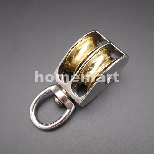 43 mm 58 mm 86 mm Schwenkrolle Hängescheibe Takelage Single Double Universal Rad - Bild 17 von 17