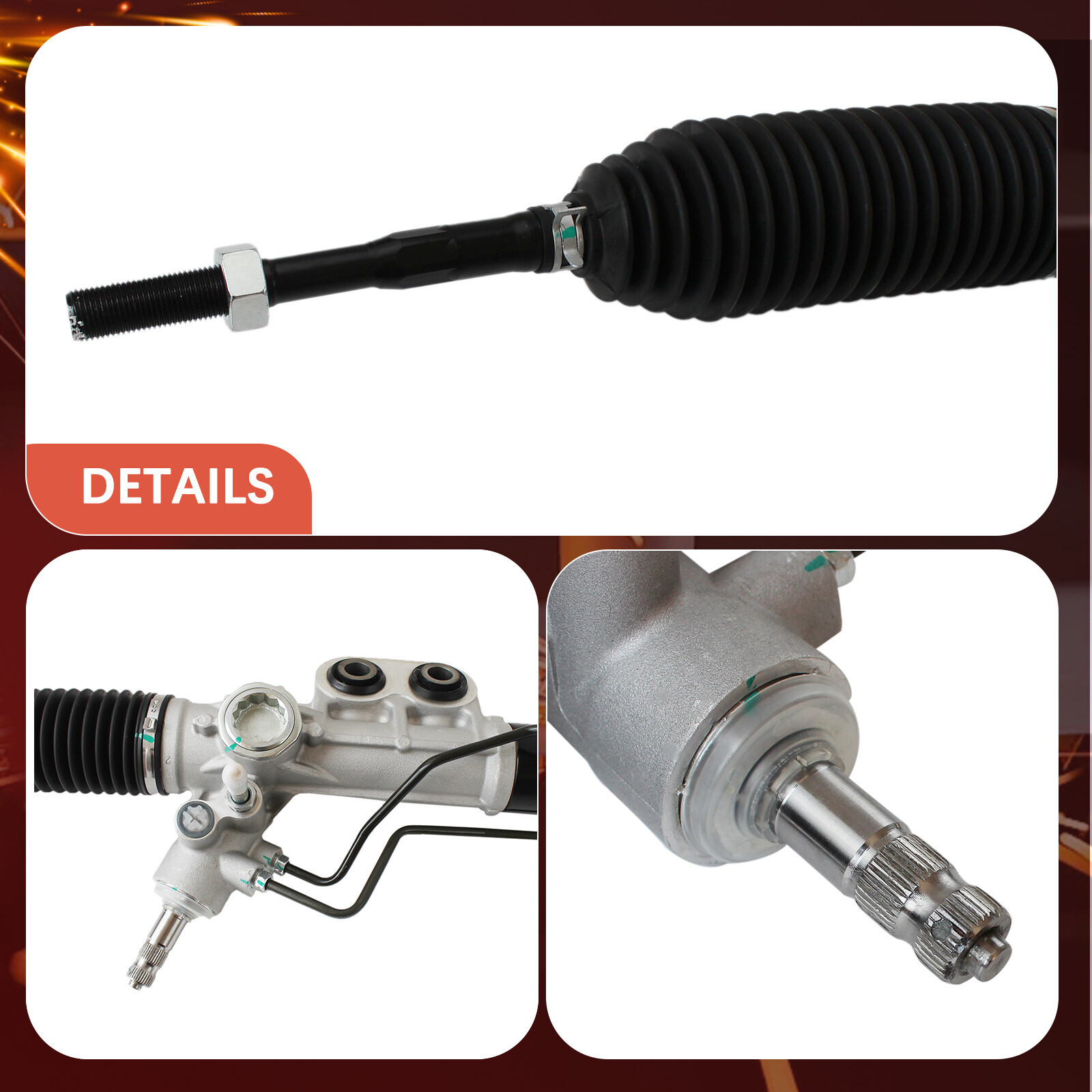 Power Steering Rack & Pinion For 04-15 Nissan Titan Armada Infiniti 5.6L 26-3023