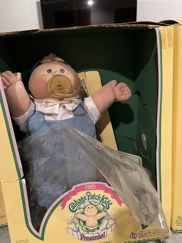 1985 Cabbage Patch Kids Preemie In Original Box