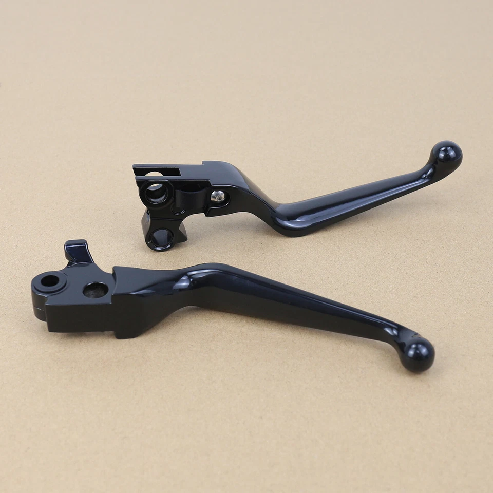 Palanca de mano embrague freno para Harley 96-17 Dyna/96-14 Softail/96-03 XL/Touring 07 Foto 3 de 4