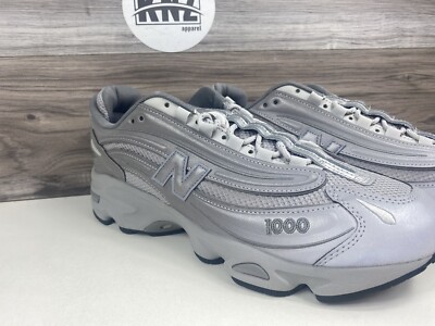 NEW BALANCE Men's 1000 Grey Grey Silver Metallic 'Reflective Pack