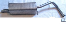 Endschalldämpfer hinten für Skoda Roomster Praktik 1,2 Auspuff