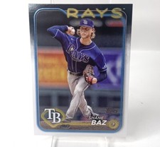 Shane Baz 2024 Topps Series 2 Base #435 Tampa Bay Rays Baseball Card