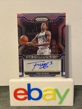 2021-22 Panini Prizm Basketball Trey Burke #PM-TBK Penmanship Auto