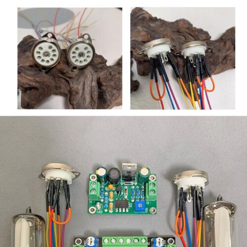 Magic Eye 6E2 Tube Driver Board Kits Dual Channel Audio Level Indicator VU Meter - Picture 4 of 13